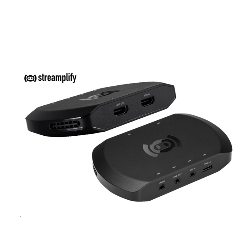 CAPTURADOR DE VIDEO AEROCOOL STREAMPLIFY  4K CAPTURE-4K30-BK