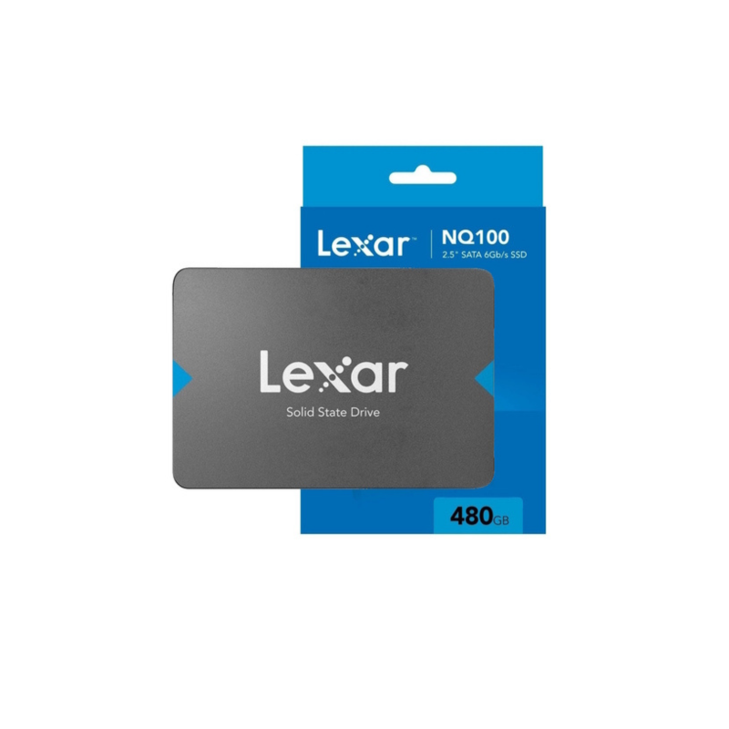 DISCO SOLIDO SSD LEXAR 480GB NQ100 2.5P HASTA 550MB LECTURA