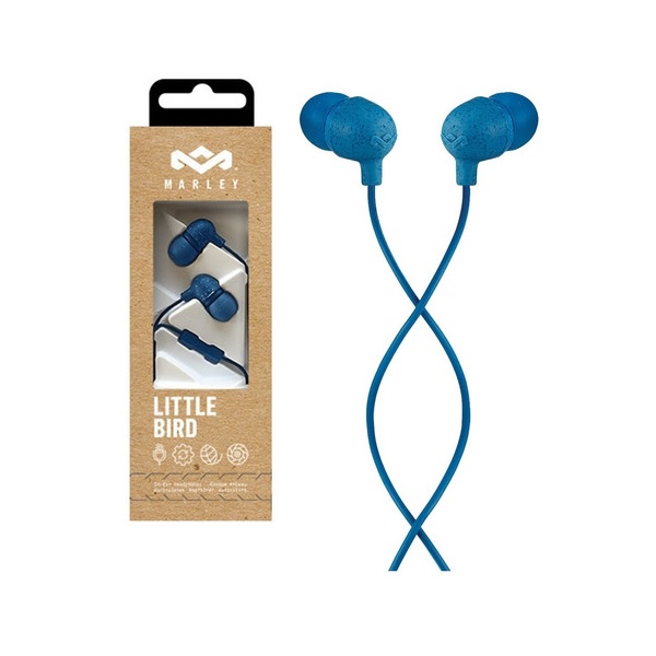 AURICULAR MULTIMEDIA HOUSE OF MARLEY LITTLE BIRD EM-JE061-NV AZUL MARINO