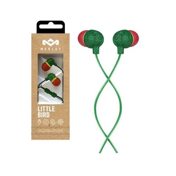 AURICULAR MULTIMEDIA HOUSE OF MARLEY LITTLE BIRD EM-JE061-RA RASTA