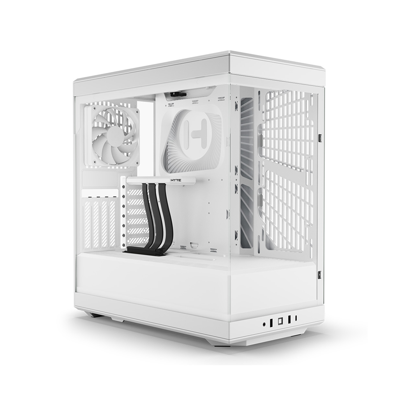 CASE MIDTOWER HYTE Y40 TEMPERED GLASS CS-HYTE-Y40-WW BLANCO