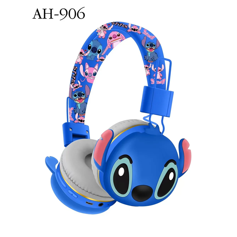 HEADSET INALAMBRICO BLUETOOTH RECARGABLE AH-906 NIÑOS