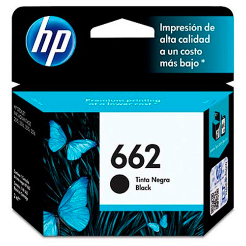 CARTUCHO HP 662 NEGRO CZ103AL