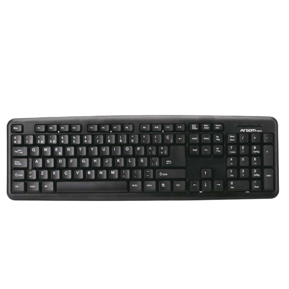 TECLADO CLASICO USB ARGOM ESPAÑOL ARG-KB-7414