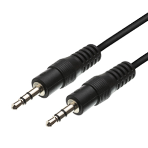 CABLE AUXILIAR DE AUDIO 3.5MM ARGOM 1MT ARG-CB-0035