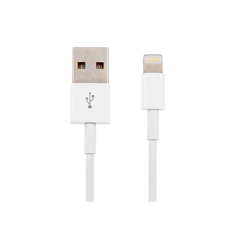 CABLE USB A LIGHTNING ARGOM ARG-CB-0037 1MT BLANCO