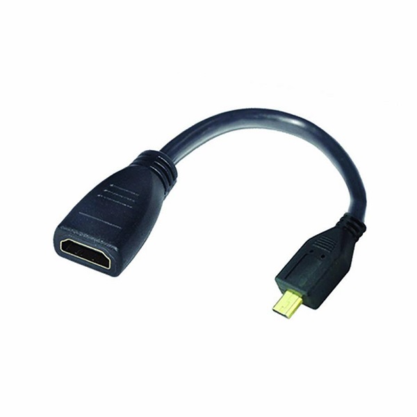 ADAPTADOR DE MICRO HDMI A HDMI HEMBRA ARGOM ARG-CB-0054