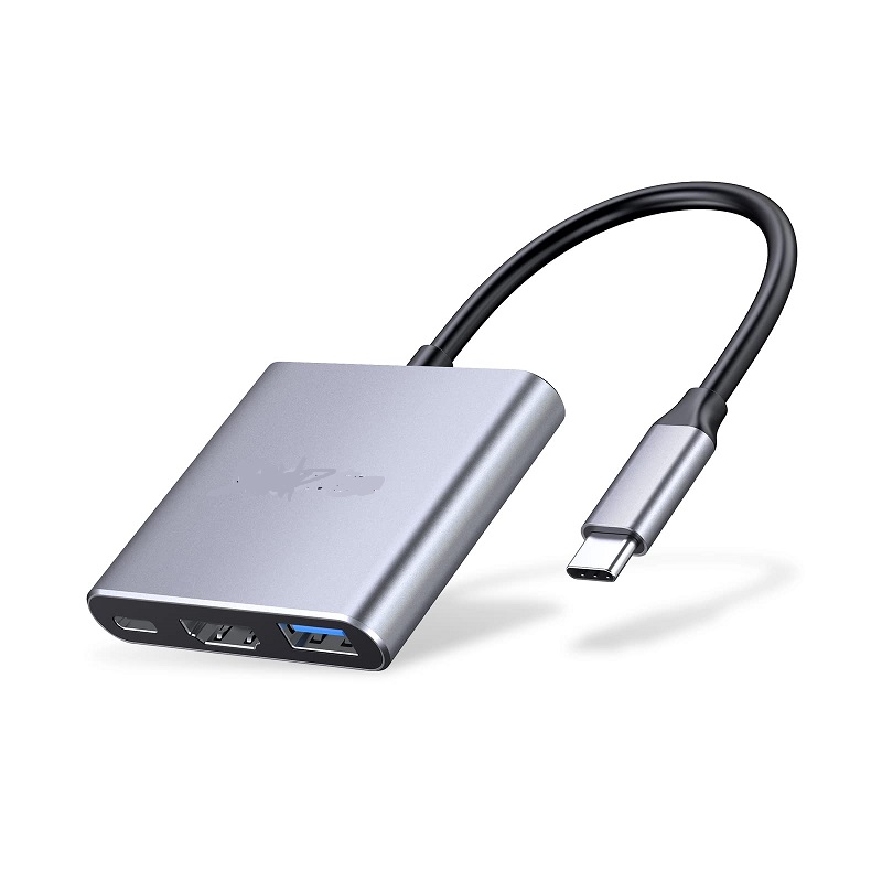 HUB MULTIPUERTOS ARGOM ONEAXESS USB TIPO C HDMI Y USB 3.0 ARG-UB-0181 