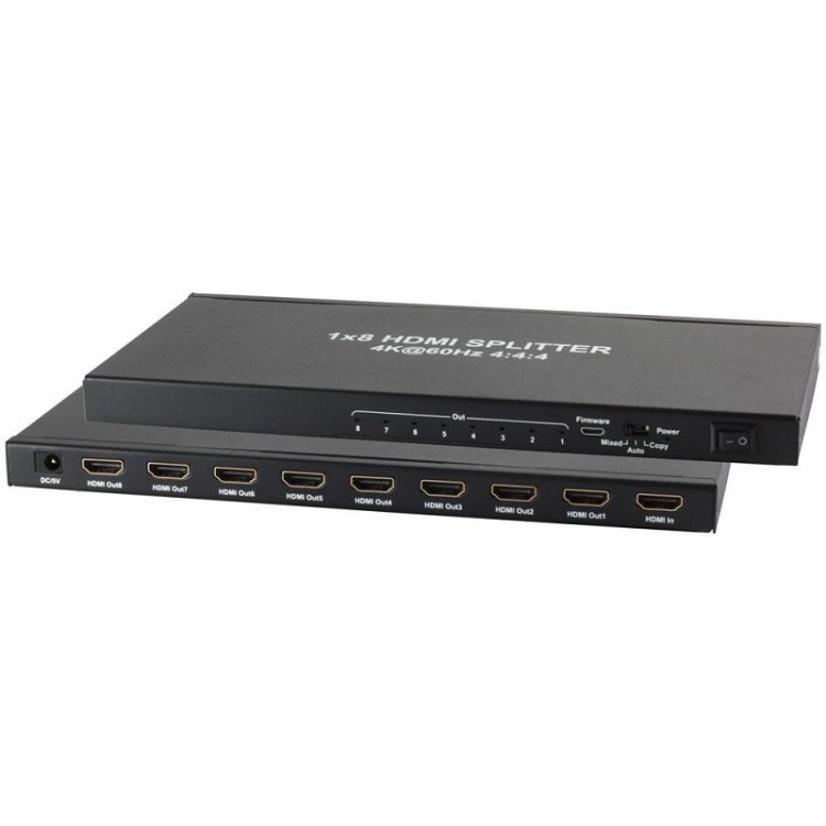 SPLITTER HDMI 1 ENTRADA Y 8 SALIDAS HDMI  ARGOM ARG-AV-5118