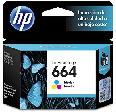 CARTUCHO HP 664 COLOR F6V28AL