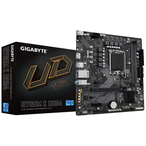 MOTHERBOARD GIGABYTE B760M K DDR4 LGA1700