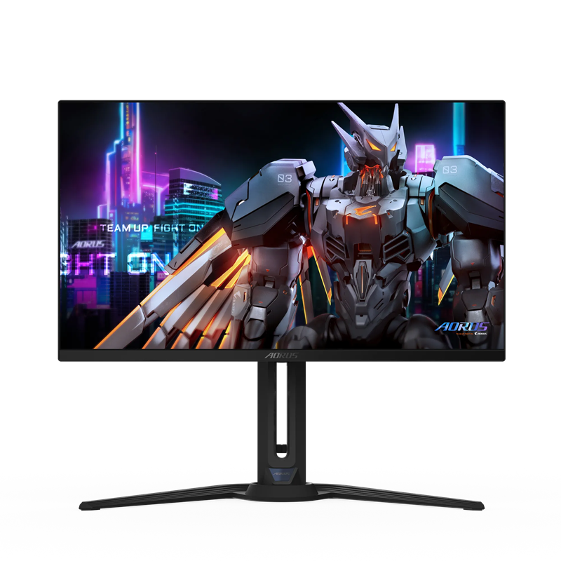 MONITOR AORUS GIGABYTE FO27Q2 PANEL OLED 27P 2K 240Hz 0.03MS GtG HDMI 2.1 DP USB TIPO C HDR 400 KVM VESA