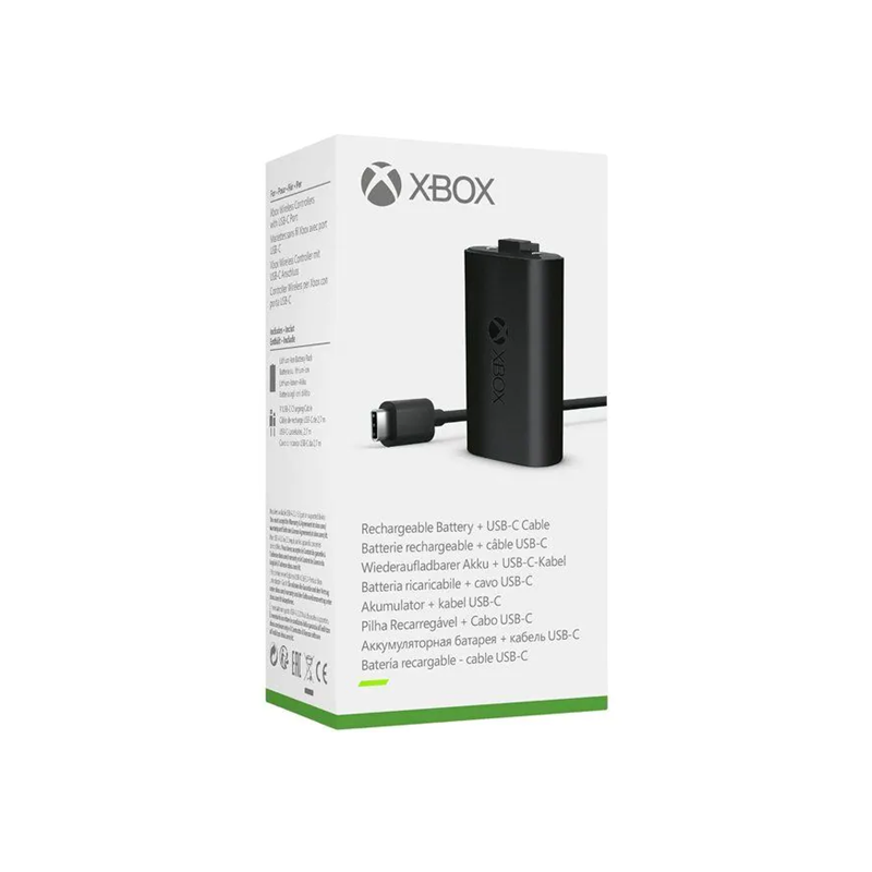 BATERIA RECARGABLE PARA CONTROL DE XBOX SERIE S/X CON CABLE USB TIPO C SXW-00002