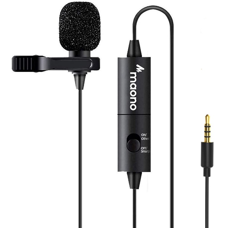 MICROFONO DE SOLAPA MAONO LAVALIER AU-100