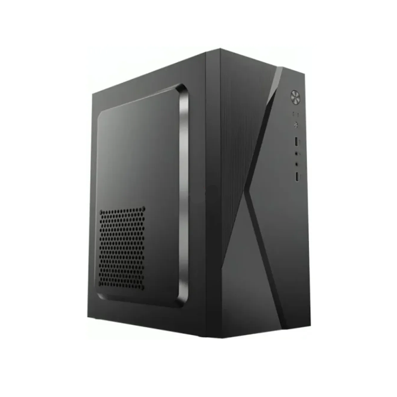 CASE MICRO ATX CM04Q1 CON FUENTE STD 600W NEGRO