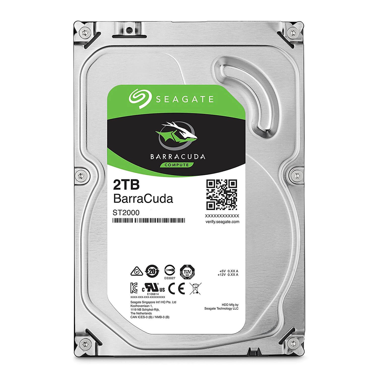 DISCO DURO DE PC SEAGATE BARRACUDA 2TB ST2000DM008