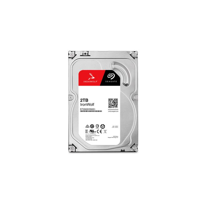 DISCO DURO SEAGATE IRONWOLF 2TB  ST2000VN003 256MB 5.4KRPM SERVER NAS