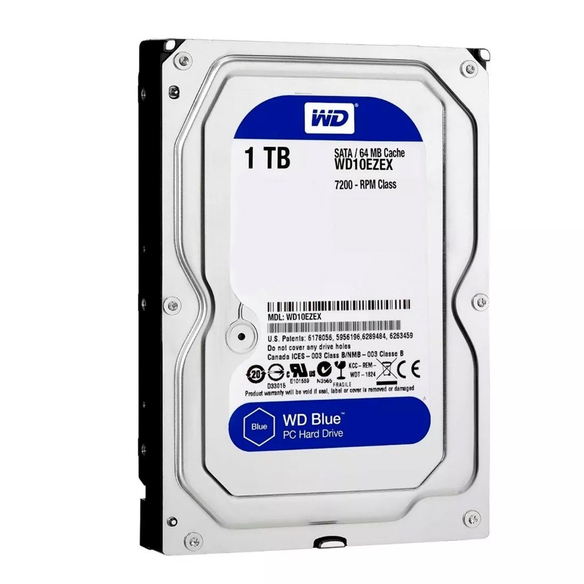 DISCO DURO DE PC WD 1TB WD10EZEX 64MB 7.2KRPM