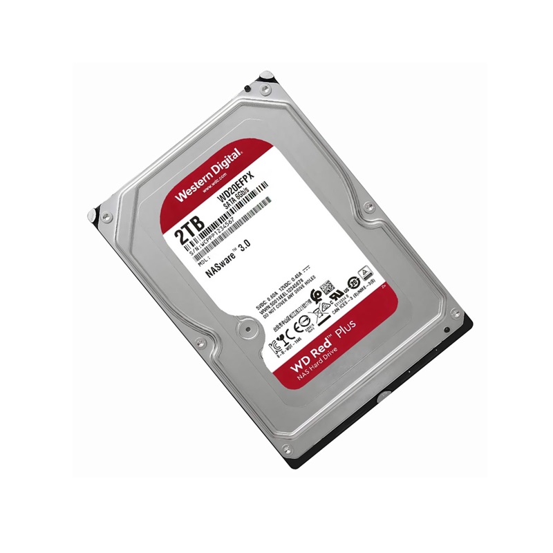 DISCO DURO DE NAS WD RED 2TB WD20EFPX 64MB 5400rpm WESTERN DIGITAL