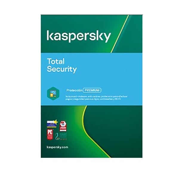 ANTIVIRUS KASPERSKY TOTAL SECURITY 1PC/1AÑO ESD