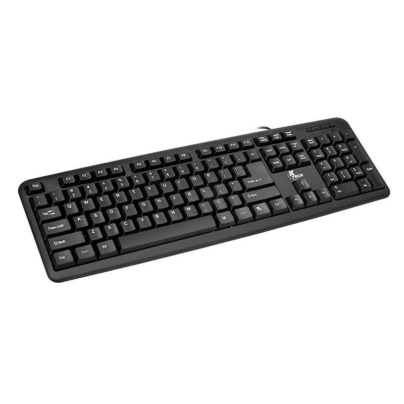 TECLADO USB ESTANDAR XTECH XTK092S