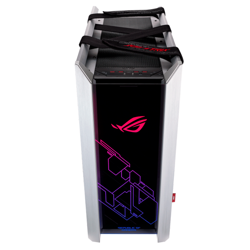 CASE ASUS ROG STRIX HELIOS GX601 WHITE TEMPERED GLASS AURA 90DC0023