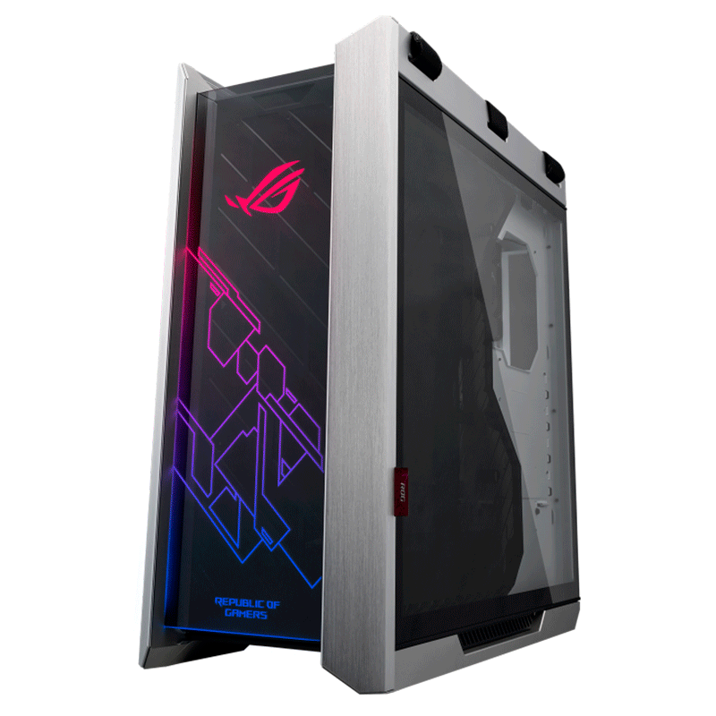 CASE ASUS ROG STRIX HELIOS GX601 WHITE TEMPERED GLASS AURA 90DC0023