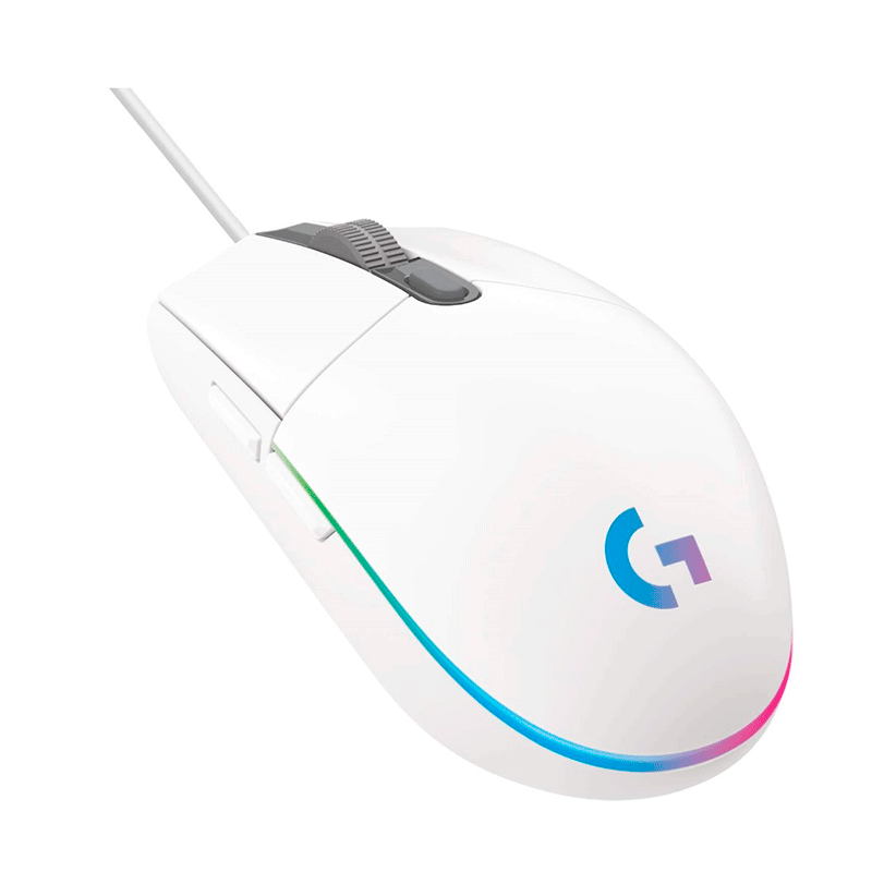 MOUSE LOGITECH G203 LIGHTSYNC WHITE 910-005791