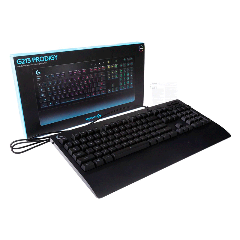 TECLADO USB LOGITECH PRODIGY G213 RGB 920-008084