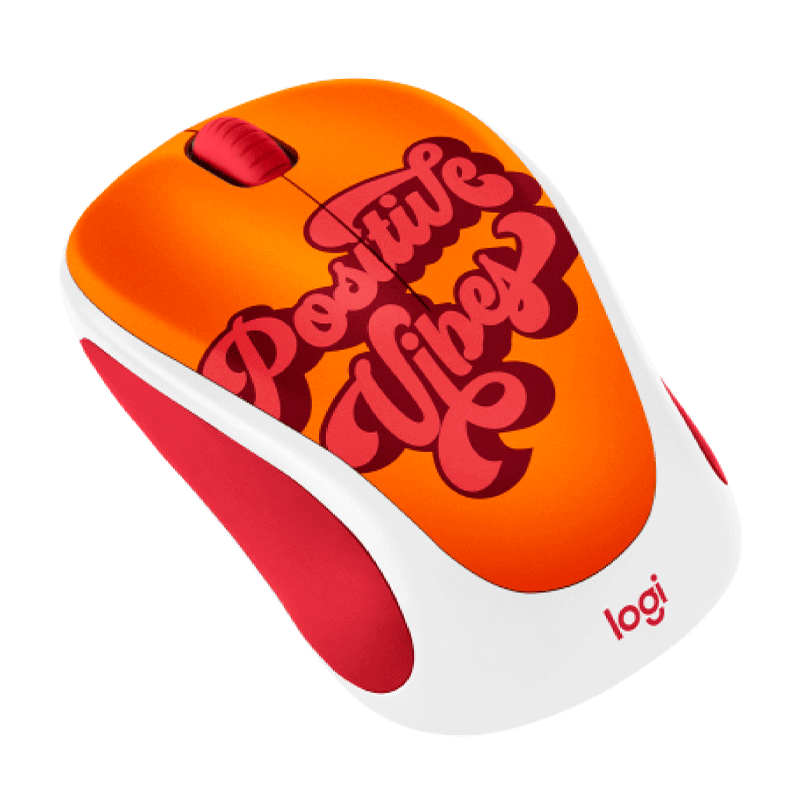 MOUSE INALAMBRICO LOGITECH M317C ORANGE 910-006120 