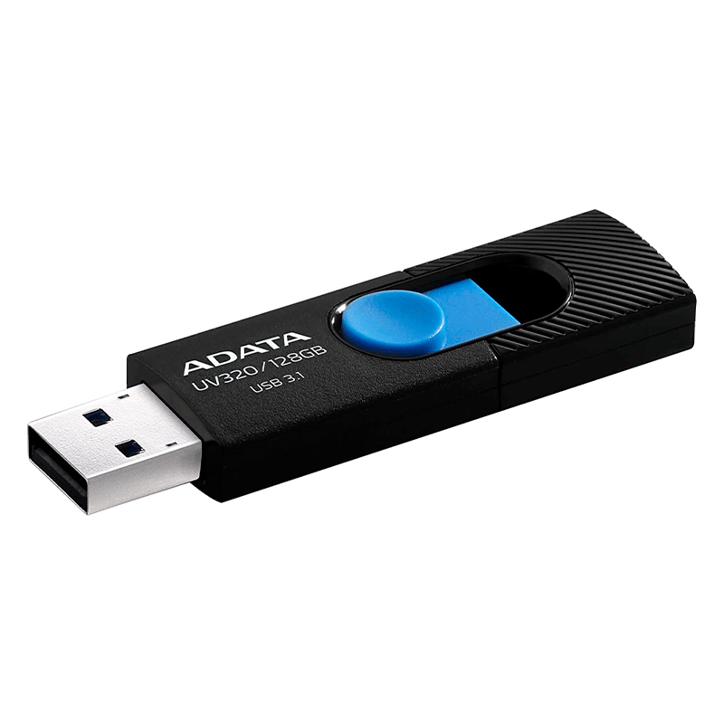 MEMORIA USB 3.1 ADATA UV320 128GB BLACK