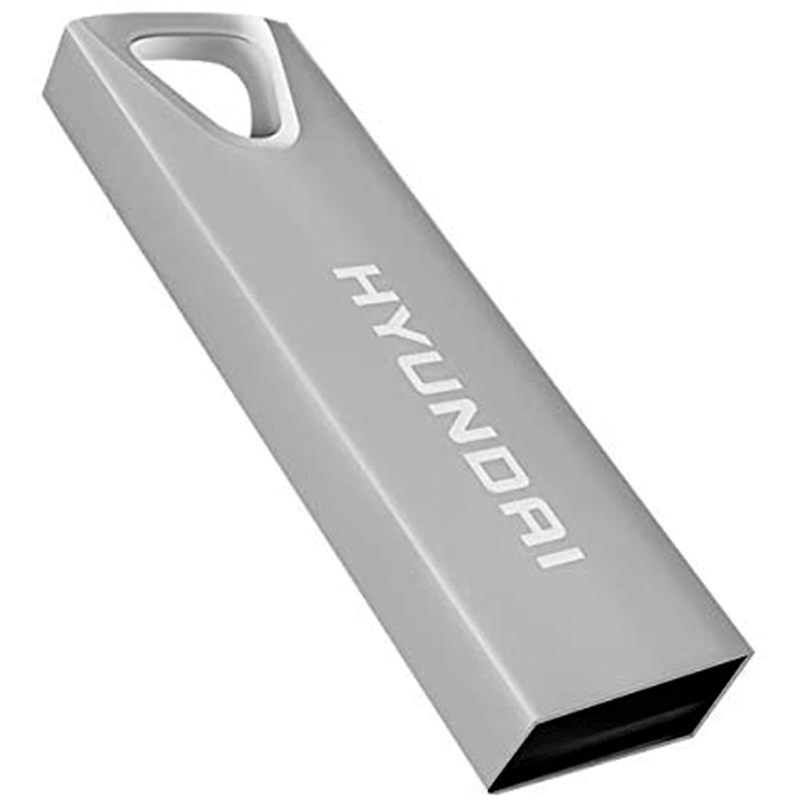 MEMORIA USB 2.0 32GB HYUNDAI BRAVO DELUXE SILVER