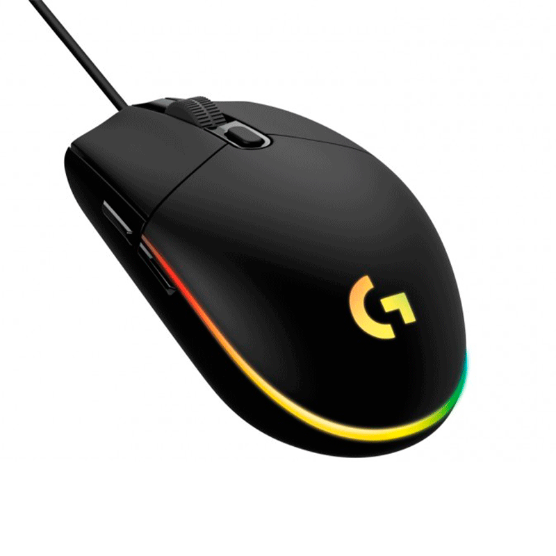 MOUSE LOGITECH G203 LIGHTSYNC NEGRO 910-005790