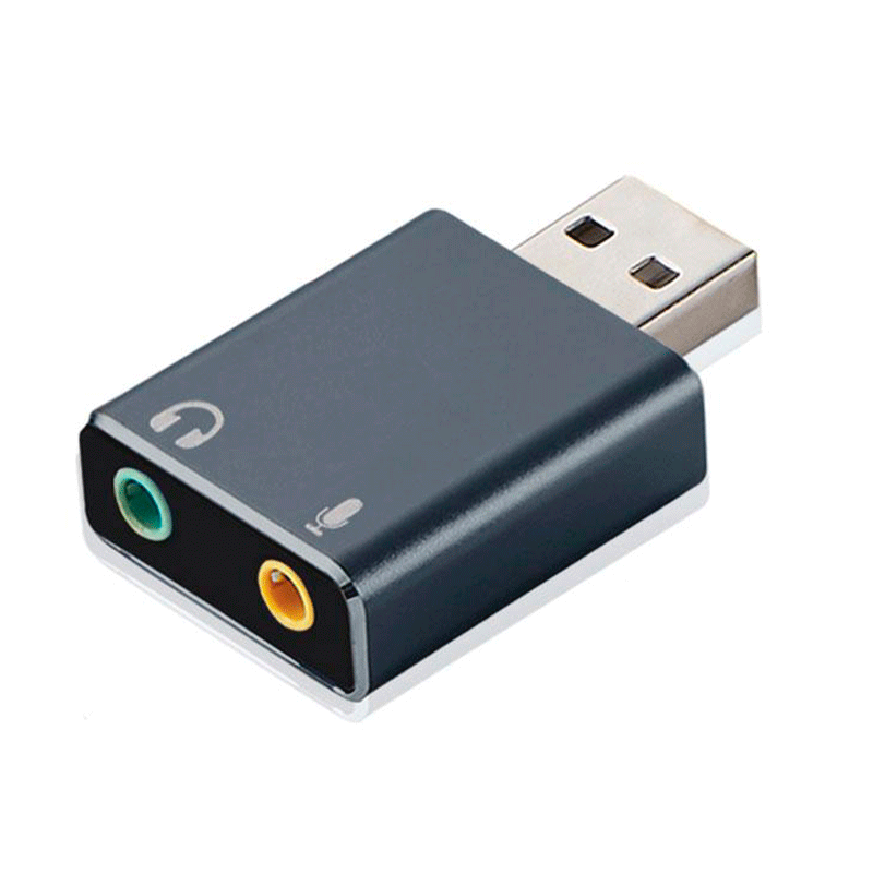 TARJETA DE AUDIO USB ARGOM a 3.5mm ARG-CB-0067