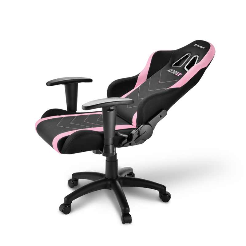 SILLA GAMER SHARKOON SKILLER SGS2 JUNIOR PINK 32334 PARA NIÑOS(65 kg) (143 lb)