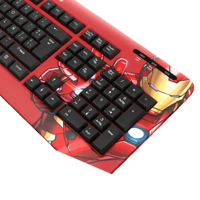 TECLADO USB MARVEL IRONMAN XTECH XTK-M401IM