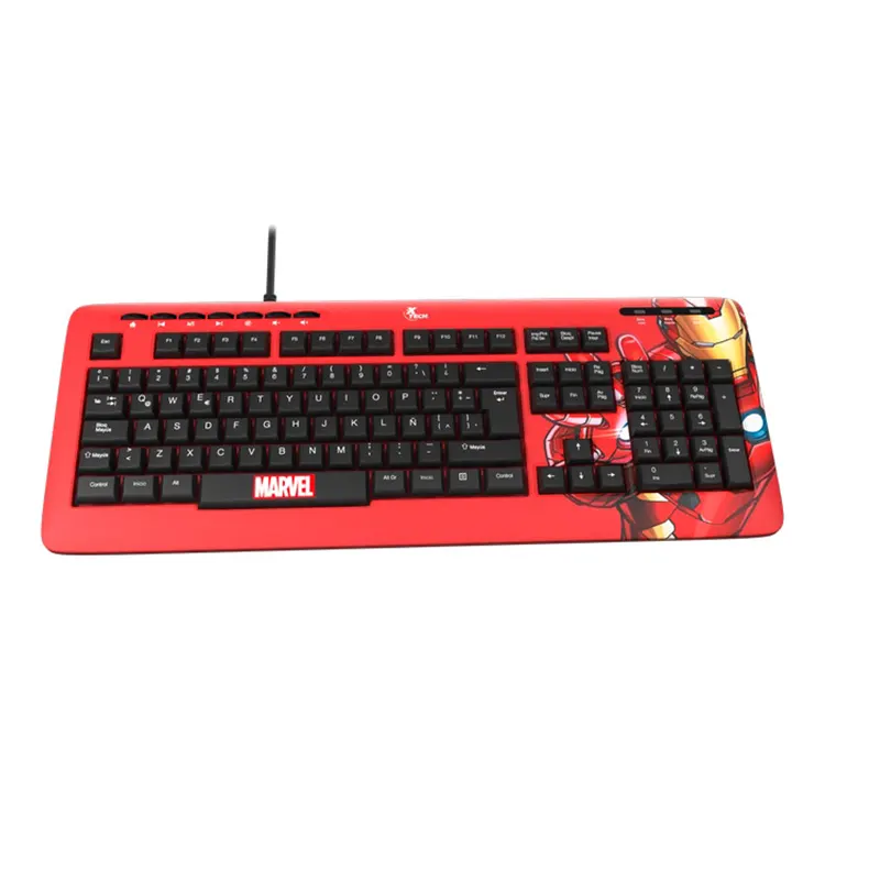 TECLADO USB MARVEL IRONMAN XTECH XTK-M401IM