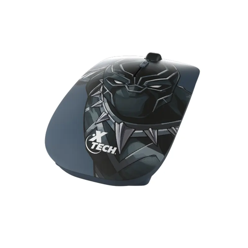 MOUSE INALAMBRICO MARVEL BLACK PANTHER XTECH XTM-M340BP BK