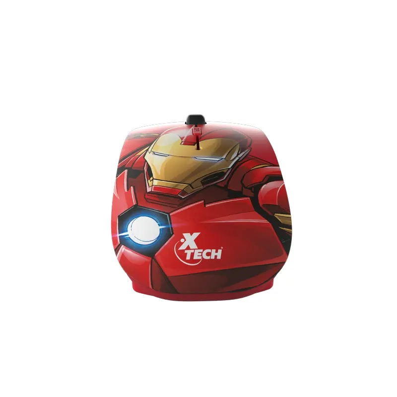 MOUSE INALAMBRICO MARVEL IRONMAN XTECH XTM-M340IM RD