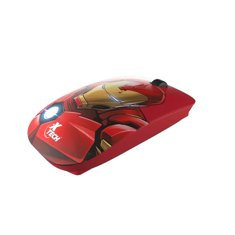 MOUSE INALAMBRICO MARVEL IRONMAN XTECH XTM-M340IM RD