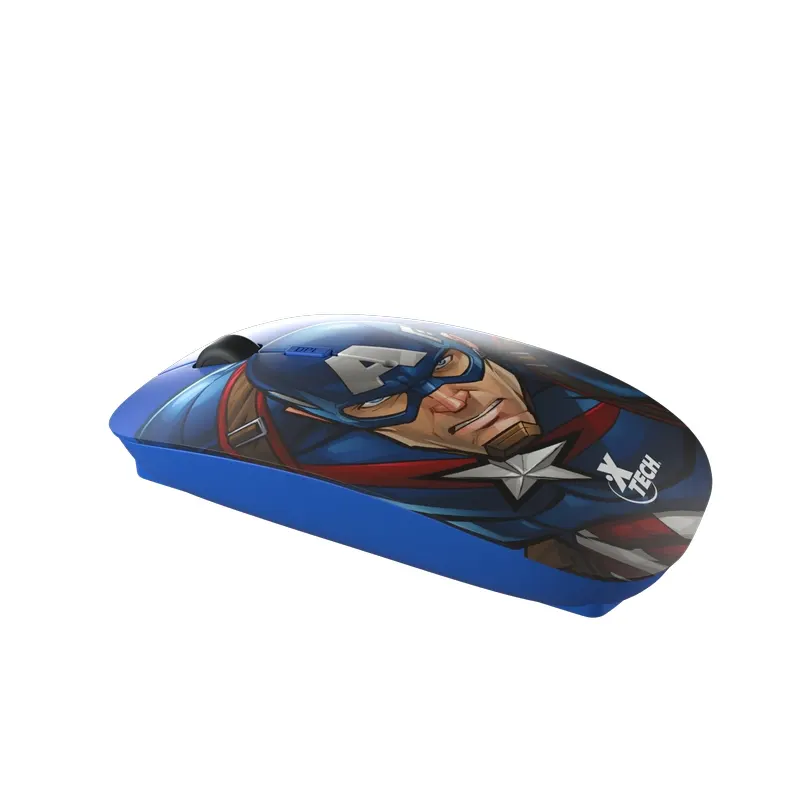 MOUSE INALAMBRICO MARVEL CAPTAIN AMERICA XTECH XTM-M340CA