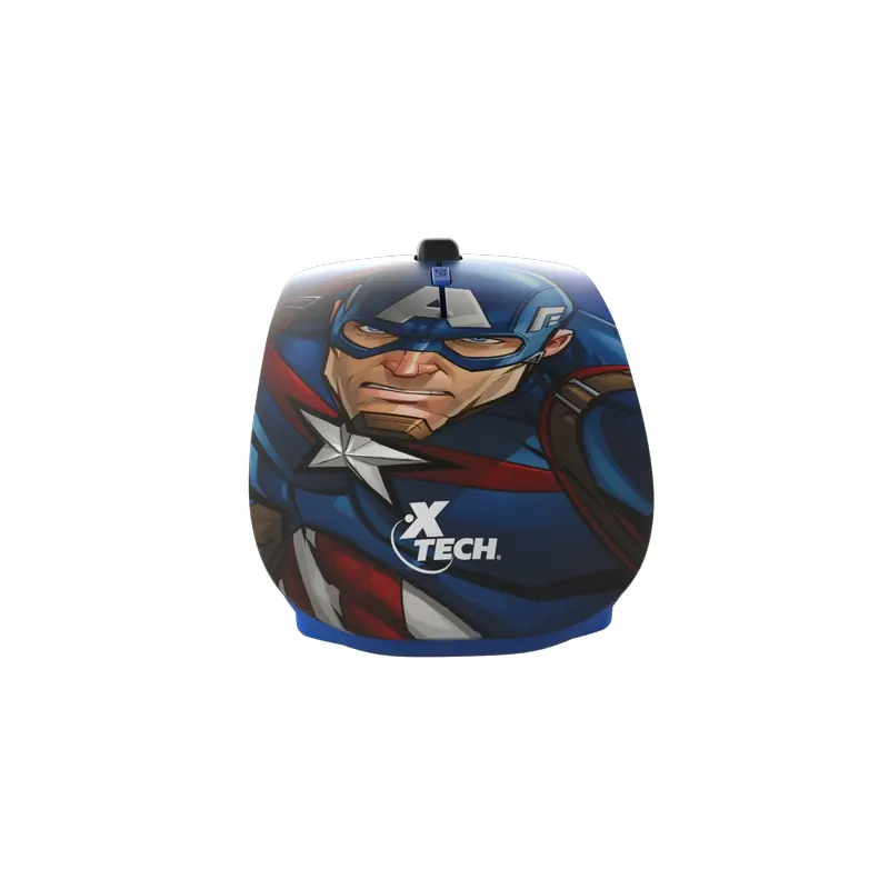 MOUSE INALAMBRICO MARVEL CAPTAIN AMERICA XTECH XTM-M340CA