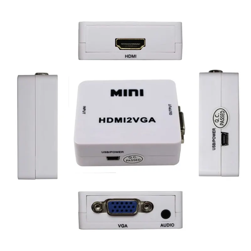 CONVERTIDOR DE HDMI A VGA HDMI2VGA