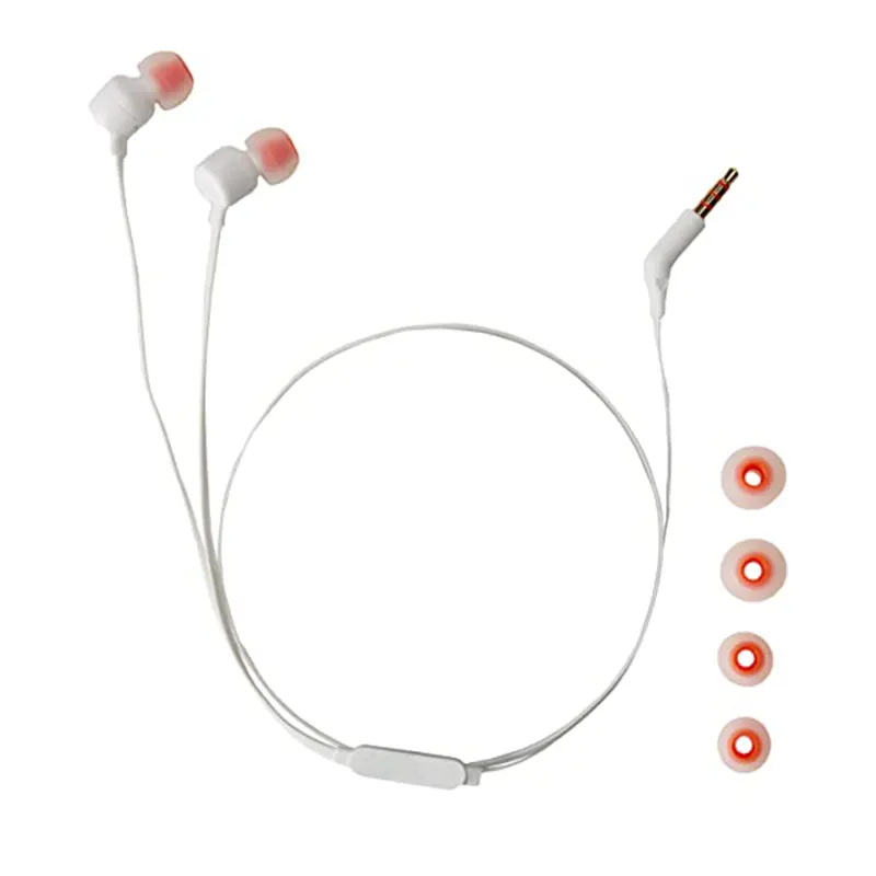 AURICULARES MULTIMEDIA JBL BY HARMAN T110 BLANCO