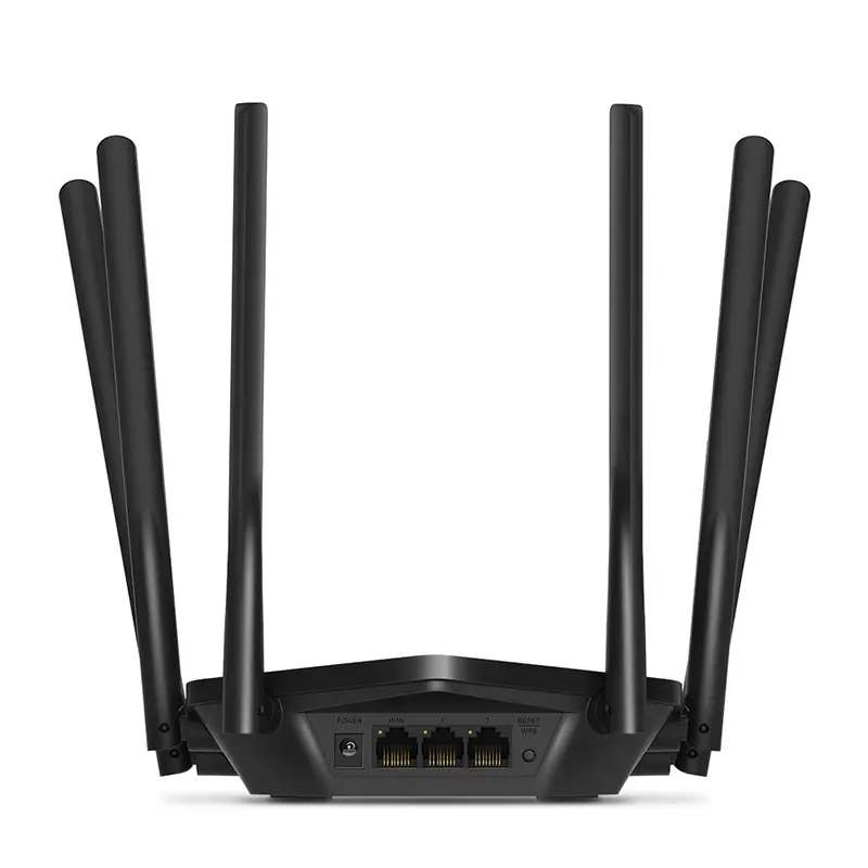 ROUTER DUALBAND GIGABIT MERCUSYS MR50G 6 ANTENAS 5dBi AC1900