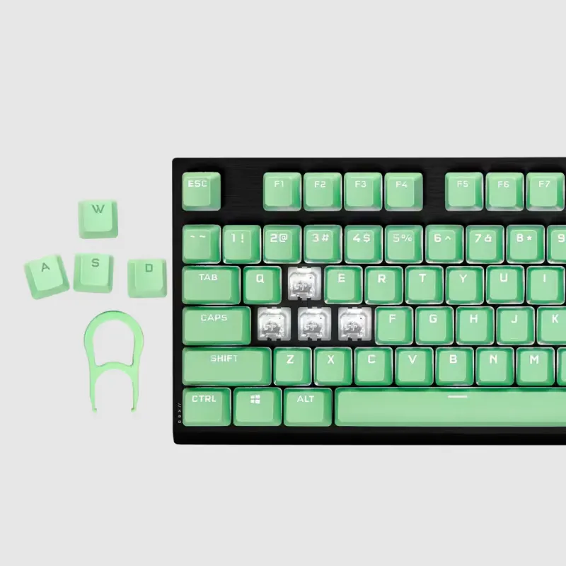 PBT KEYCAP UPGRADE SET CORSAIR MINT GREEN US CH-9911080-NA