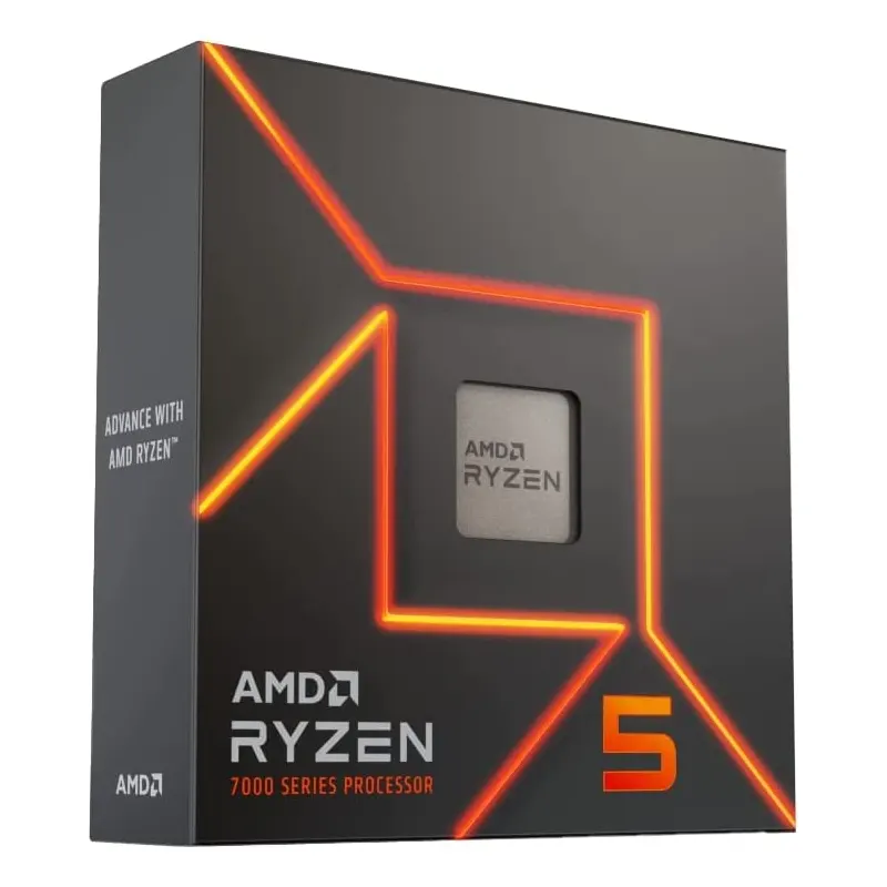 PROCESADOR AMD RYZEN 5 7600X 6C/12T 4.7GHz 38MB AM5 REQUIERE DISIPADOR TERMICO