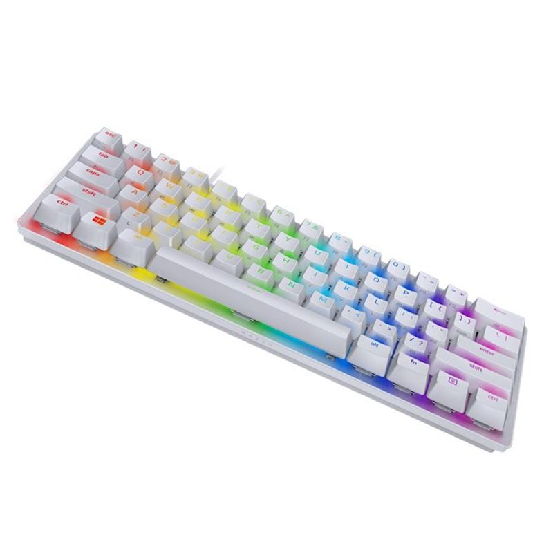 TECLADO OPTICO RAZER HUNTSMAN MINI MERCURY RZ03-03390300-R3M1 CHROMA RGB