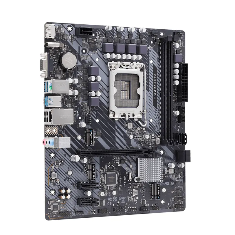 MOTHERBOARD ASROCK B660M-HDV LGA1700 90-MXBH40