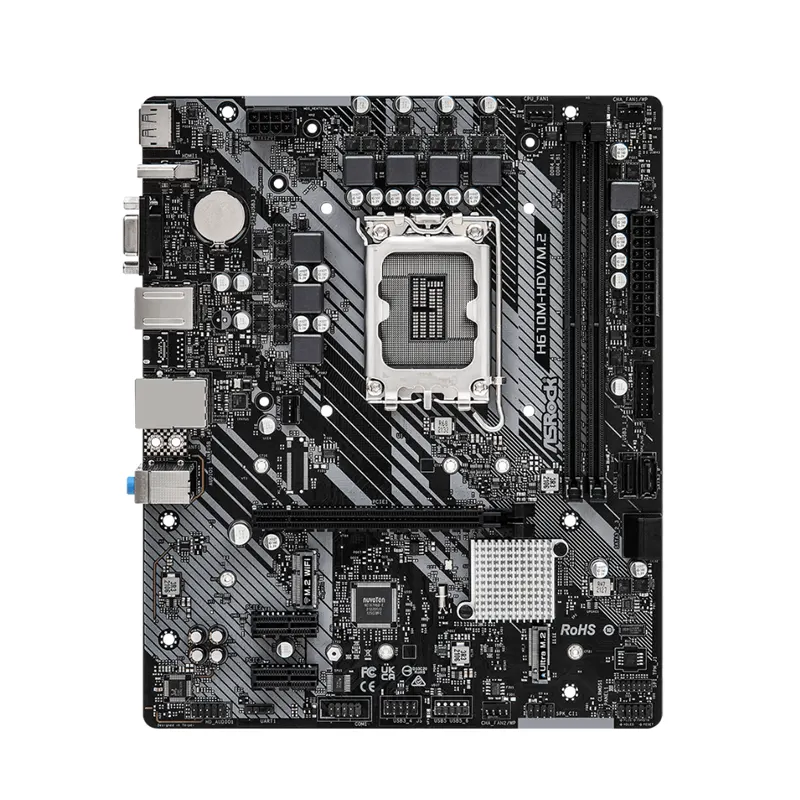 MOTHERBOARD ASROCK H610M-HDV/M.2 LGA1700 90-MXBH60